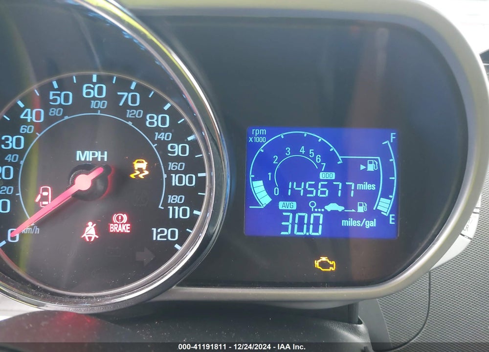 2013 CHEVROLET SPARK 1LT AUTO VIN: KL8CD6S97DC627291