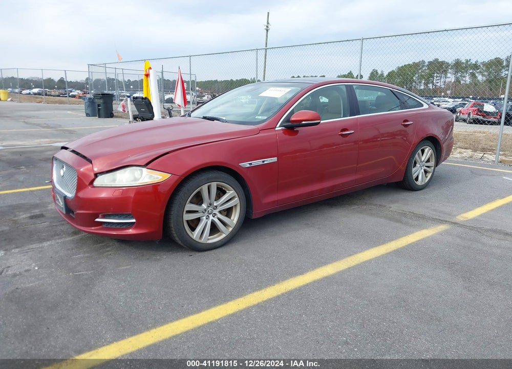 2012 JAGUAR XJ XJL PORTFOLIO VIN: SAJWA2GB5CLV26915