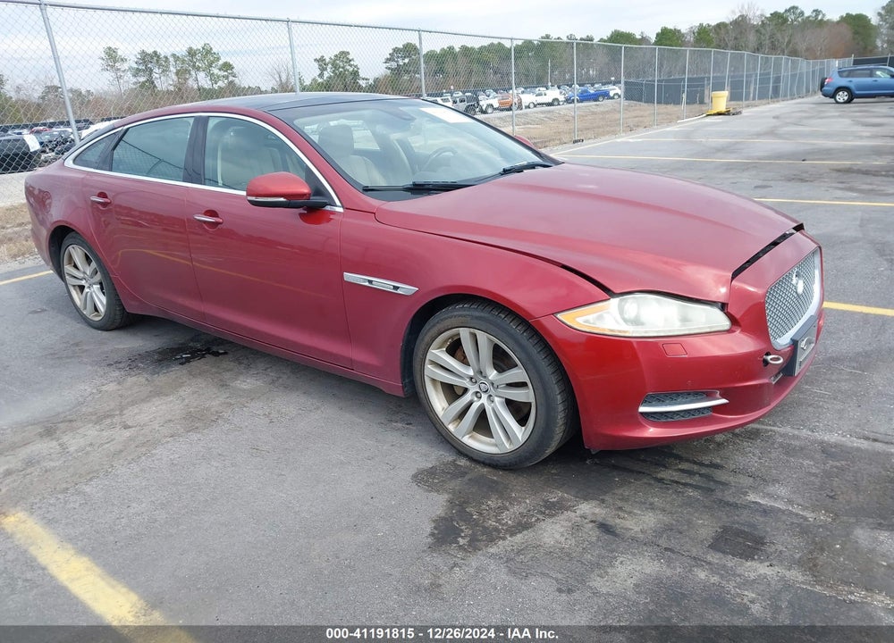 2012 JAGUAR XJ XJL PORTFOLIO VIN: SAJWA2GB5CLV26915
