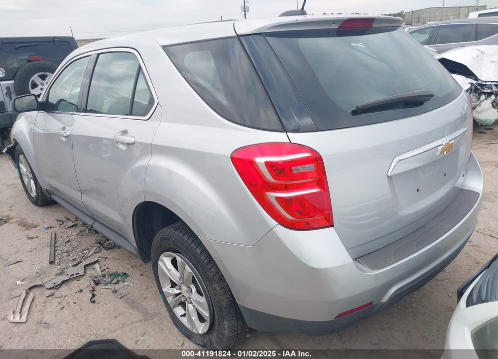 2016 CHEVROLET EQUINOX LS VIN: 2GNALBEKXG6223141