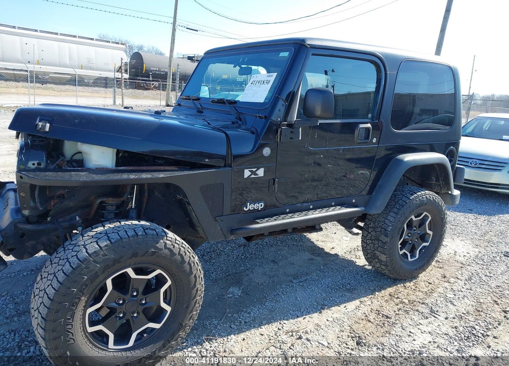 2004 JEEP WRANGLER X VIN: 1J4FA39S84P785260