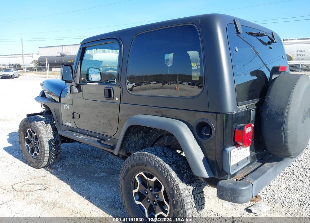 2004 JEEP WRANGLER X VIN: 1J4FA39S84P785260