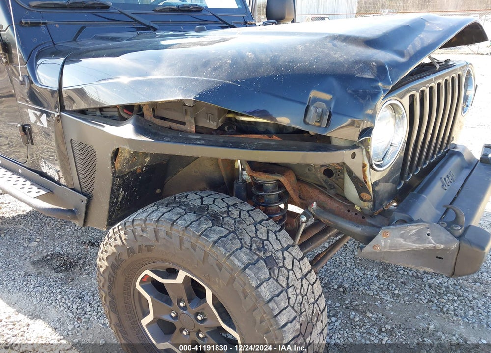2004 JEEP WRANGLER X VIN: 1J4FA39S84P785260