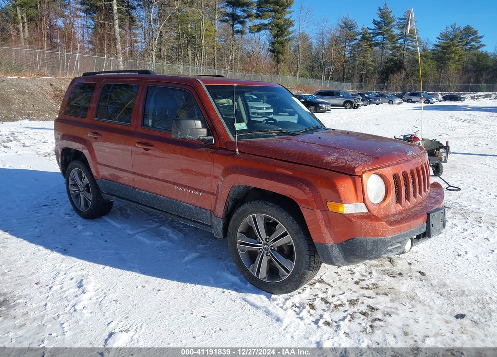 2012 JEEP PATRIOT LATITUDE VIN: 1C4NJRFB7CD599881