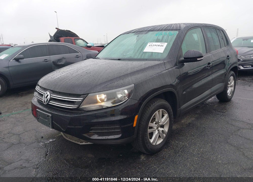 2012 VOLKSWAGEN TIGUAN VIN: WVGAV7AX9CW580713