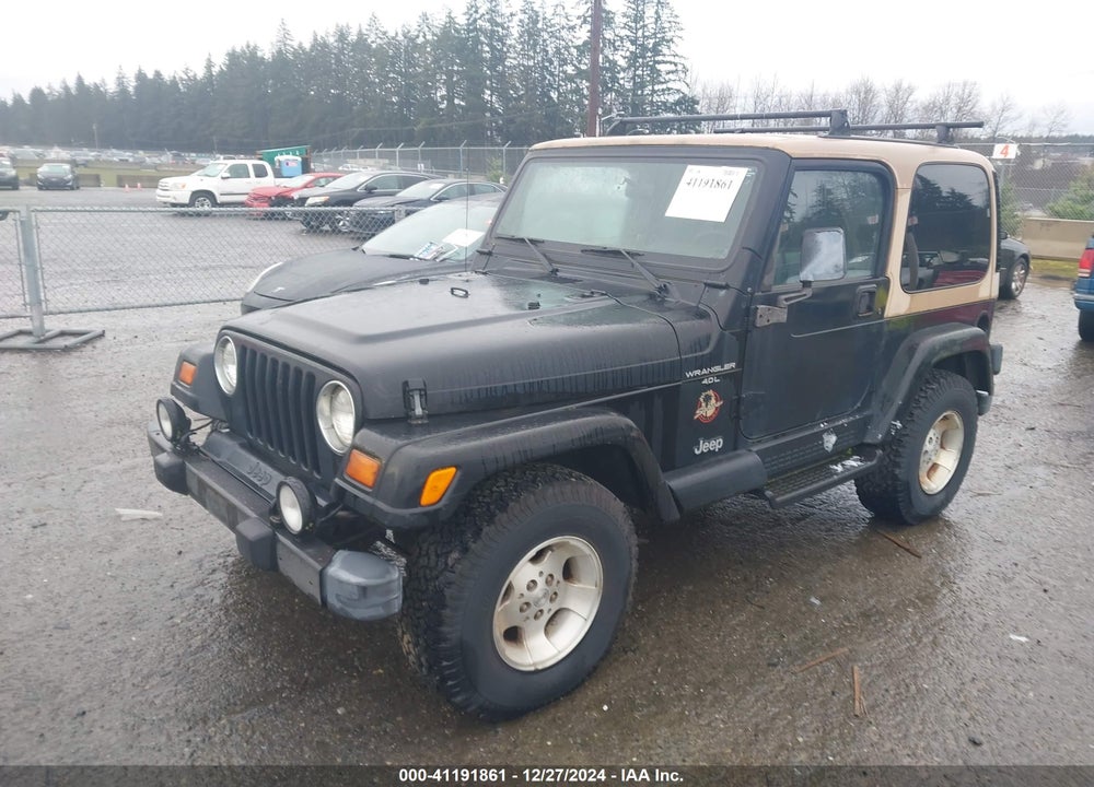 1999 JEEP WRANGLER SAHARA VIN: 1J4FY49S7XP470150