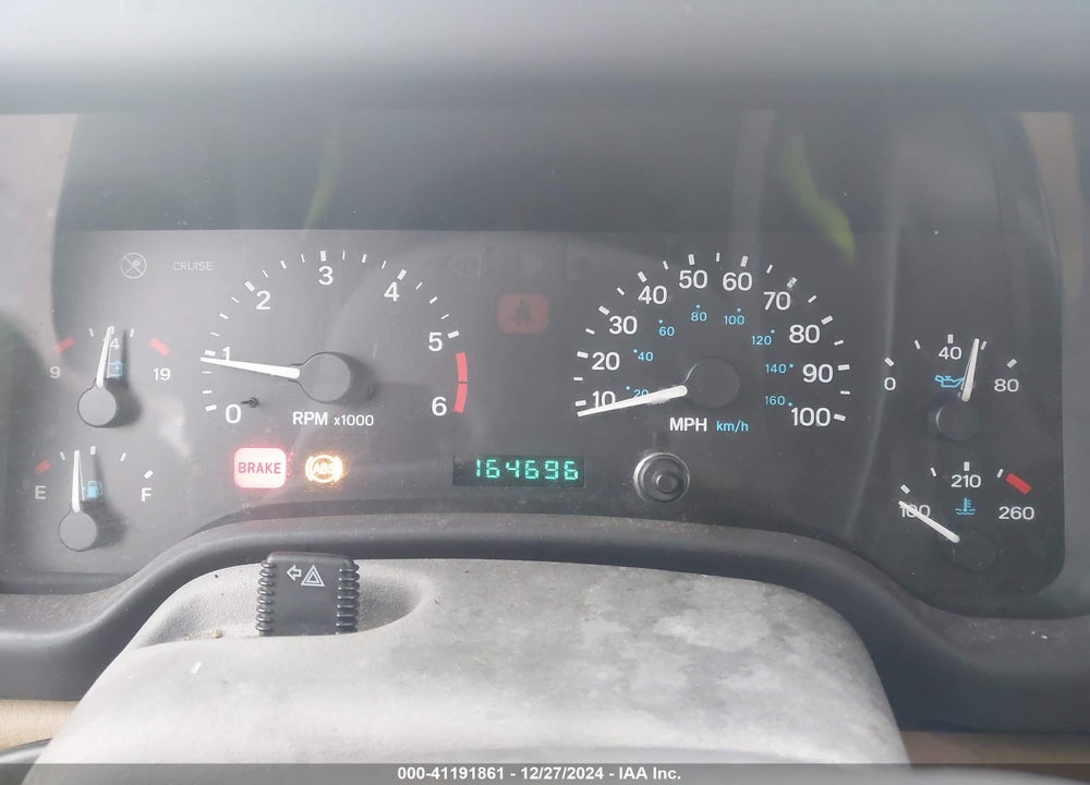 1999 JEEP WRANGLER SAHARA VIN: 1J4FY49S7XP470150