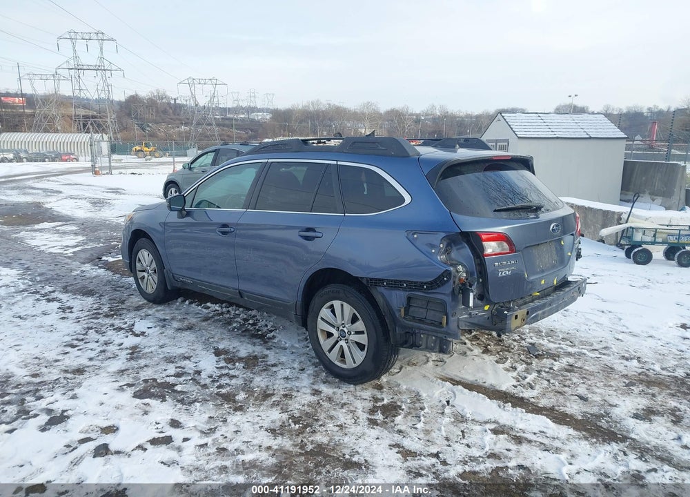 2017 SUBARU OUTBACK 2.5I PREMIUM VIN: 4S4BSAFC8H3201905