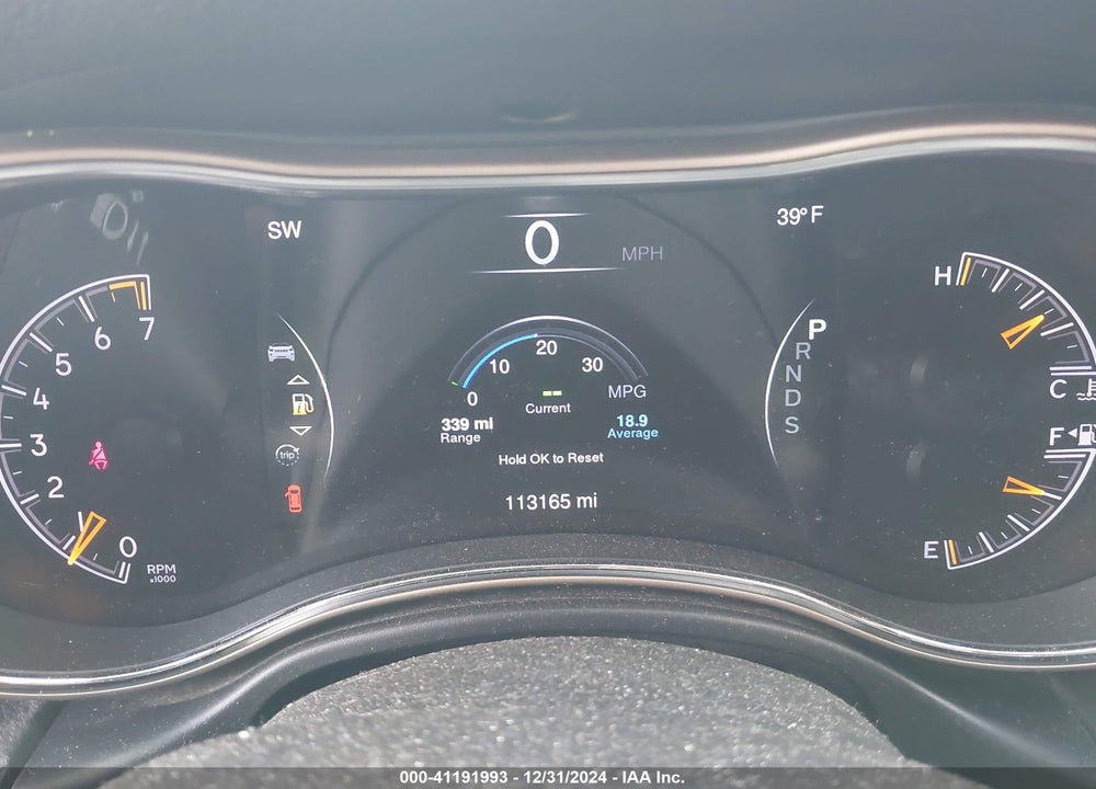 2015 JEEP GRAND CHEROKEE LAREDO VIN: 1C4RJFAG9FC159531