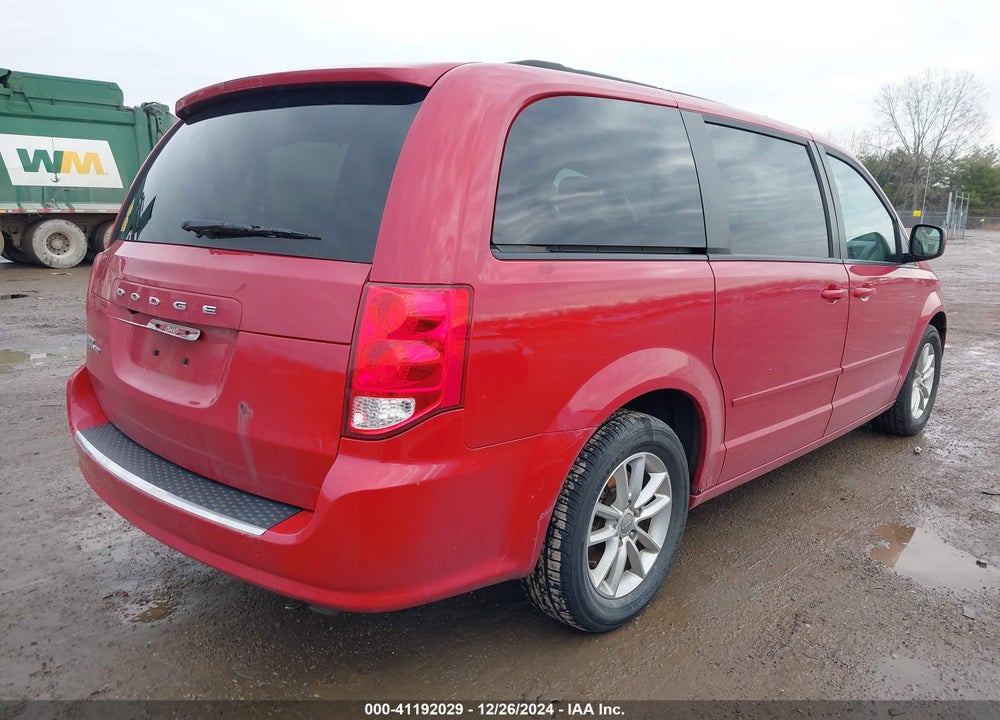 2013 DODGE GRAND CARAVAN SXT VIN: 2C4RDGCG3DR567957