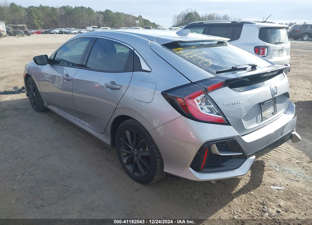 2021 HONDA CIVIC VIN: SHHFK7H62MU200874