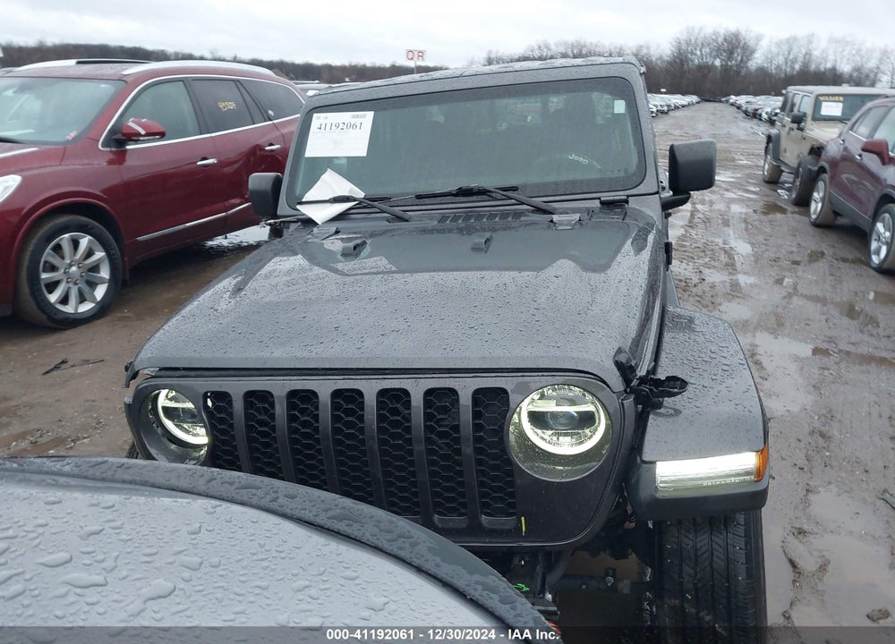 2022 JEEP GLADIATOR VIN: 1C6HJTAG7NL156921