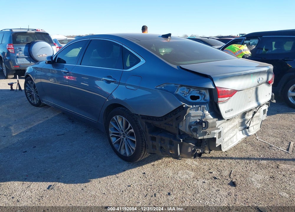 2015 HYUNDAI GENESIS VIN: KMHGN4JE1FU098938