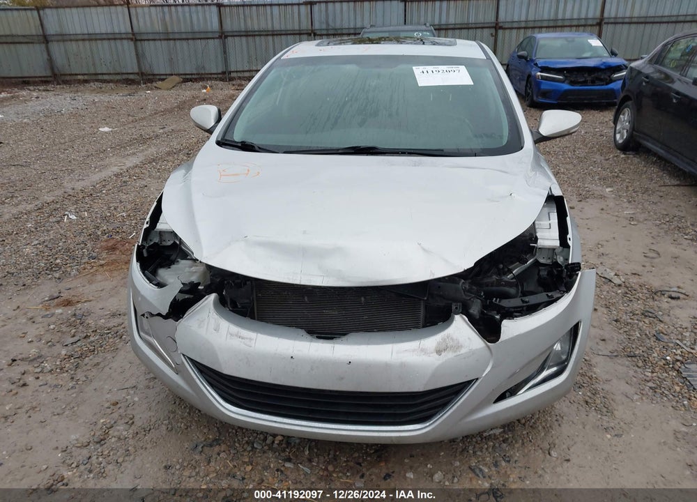 2016 HYUNDAI ELANTRA VALUE EDITION VIN: 5NPDH4AE1GH734073