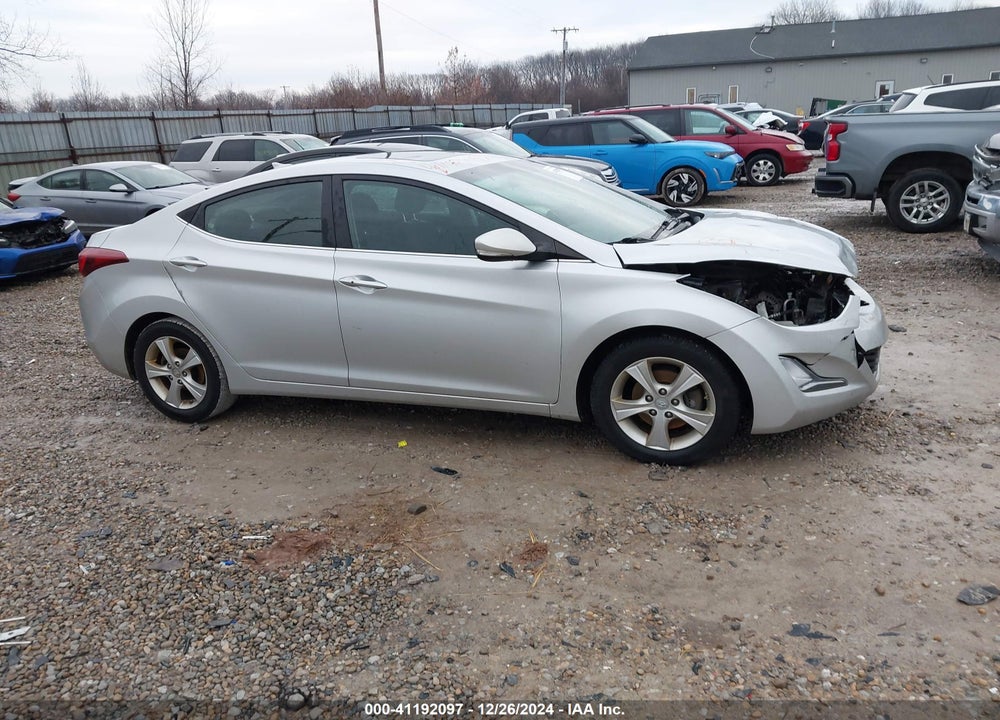 2016 HYUNDAI ELANTRA VALUE EDITION VIN: 5NPDH4AE1GH734073
