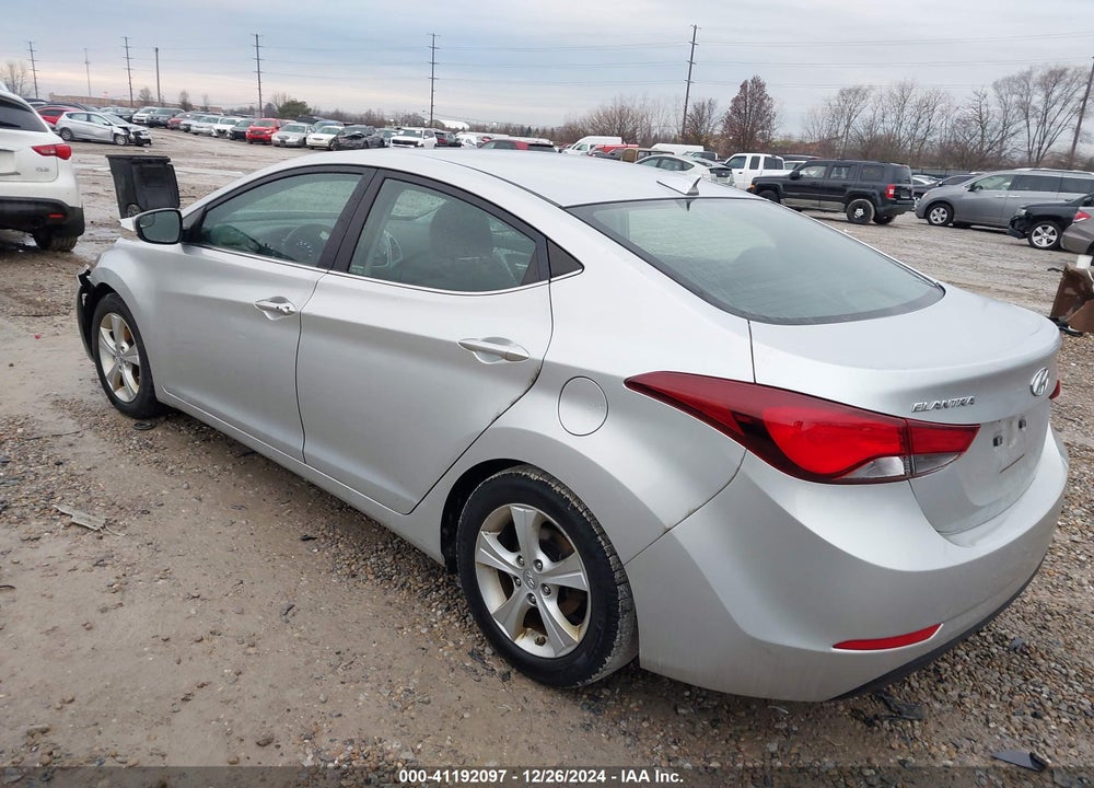 2016 HYUNDAI ELANTRA VALUE EDITION VIN: 5NPDH4AE1GH734073