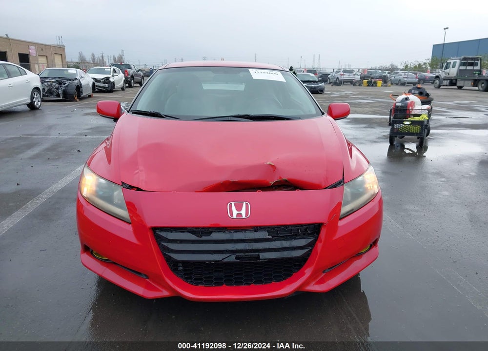 2011 HONDA CR-Z EX VIN: JHMZF1C64BS008295