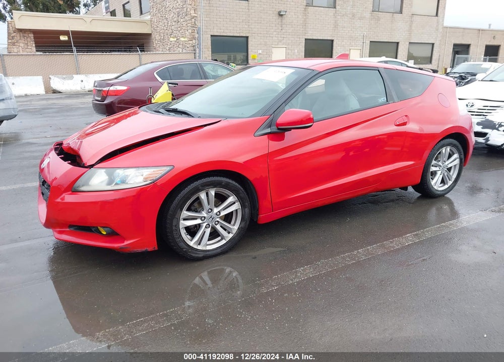 2011 HONDA CR-Z EX VIN: JHMZF1C64BS008295