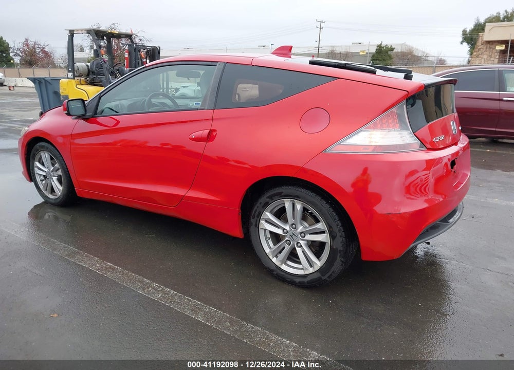 2011 HONDA CR-Z EX VIN: JHMZF1C64BS008295