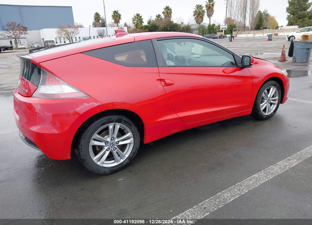 2011 HONDA CR-Z EX VIN: JHMZF1C64BS008295