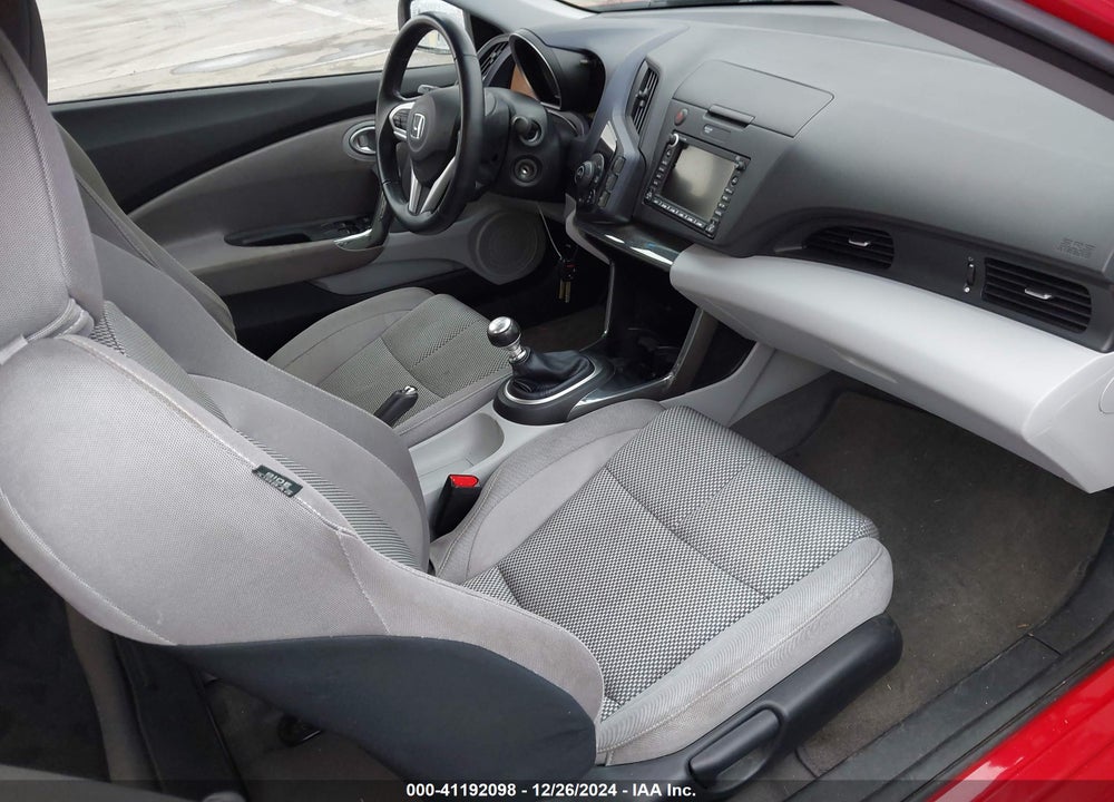 2011 HONDA CR-Z EX VIN: JHMZF1C64BS008295