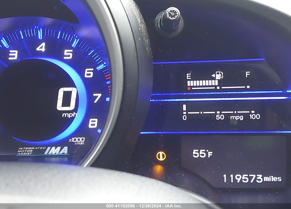 2011 HONDA CR-Z EX VIN: JHMZF1C64BS008295