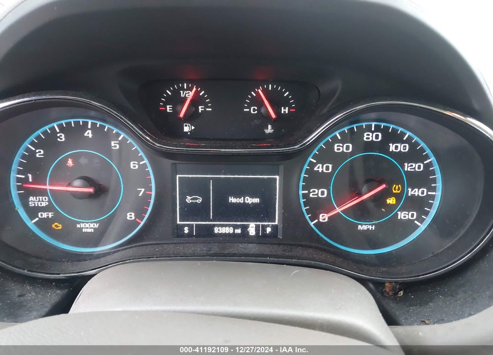 2017 CHEVROLET CRUZE LT AUTO VIN: 1G1BE5SM7H7217886