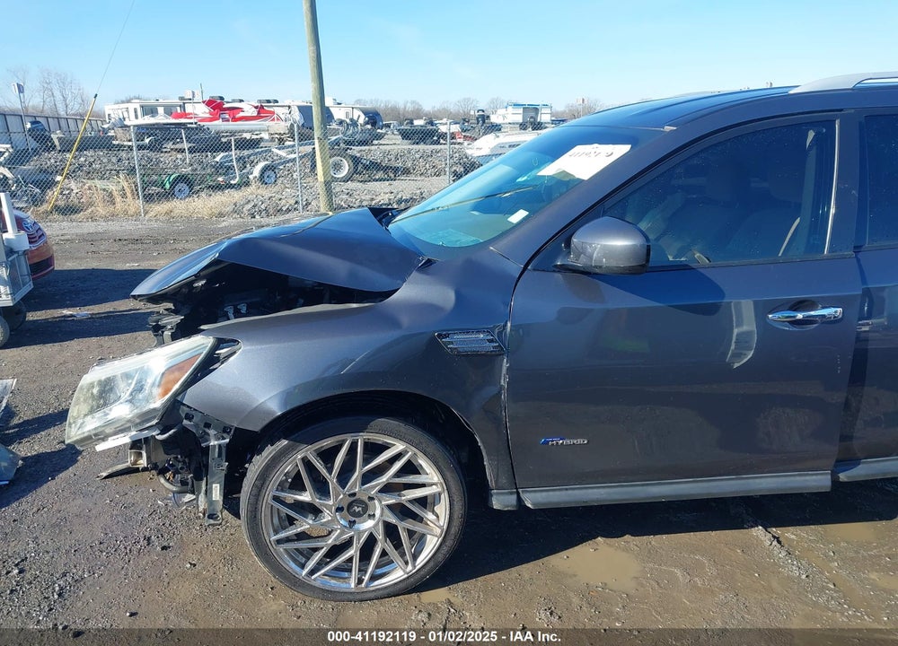 2014 NISSAN PATHFINDER HYBRID SV VIN: 5N1CR2MM9EC651267