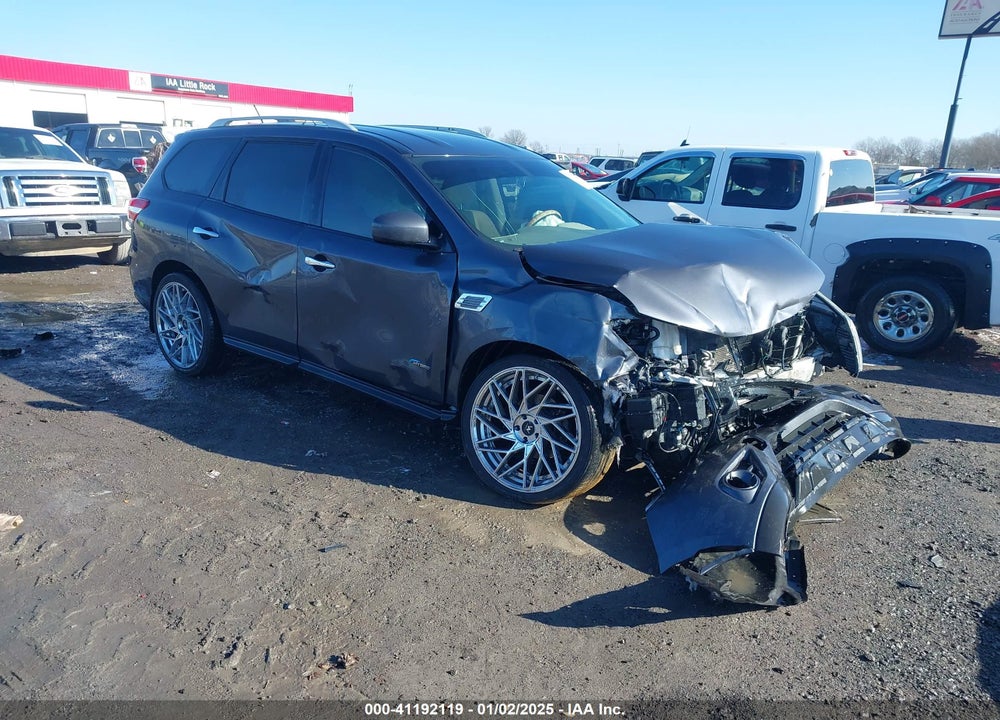 2014 NISSAN PATHFINDER HYBRID SV VIN: 5N1CR2MM9EC651267