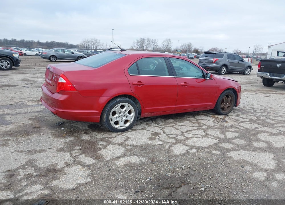 2010 FORD FUSION SE VIN: 3FAHP0HAXAR126756