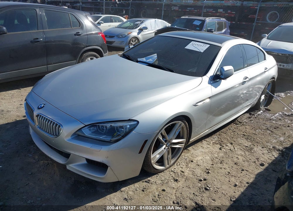 2013 BMW 650I GRAN COUPE VIN: WBA6B2C54DDG66817