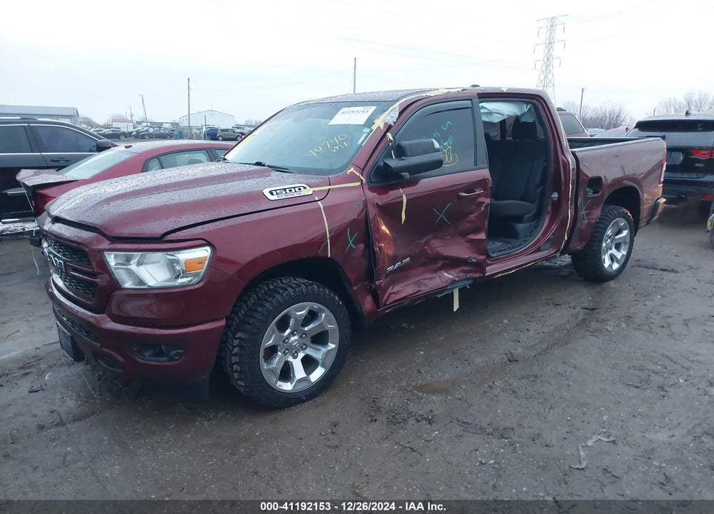 2022 RAM 1500 VIN: 1C6SRFFM4NN345464