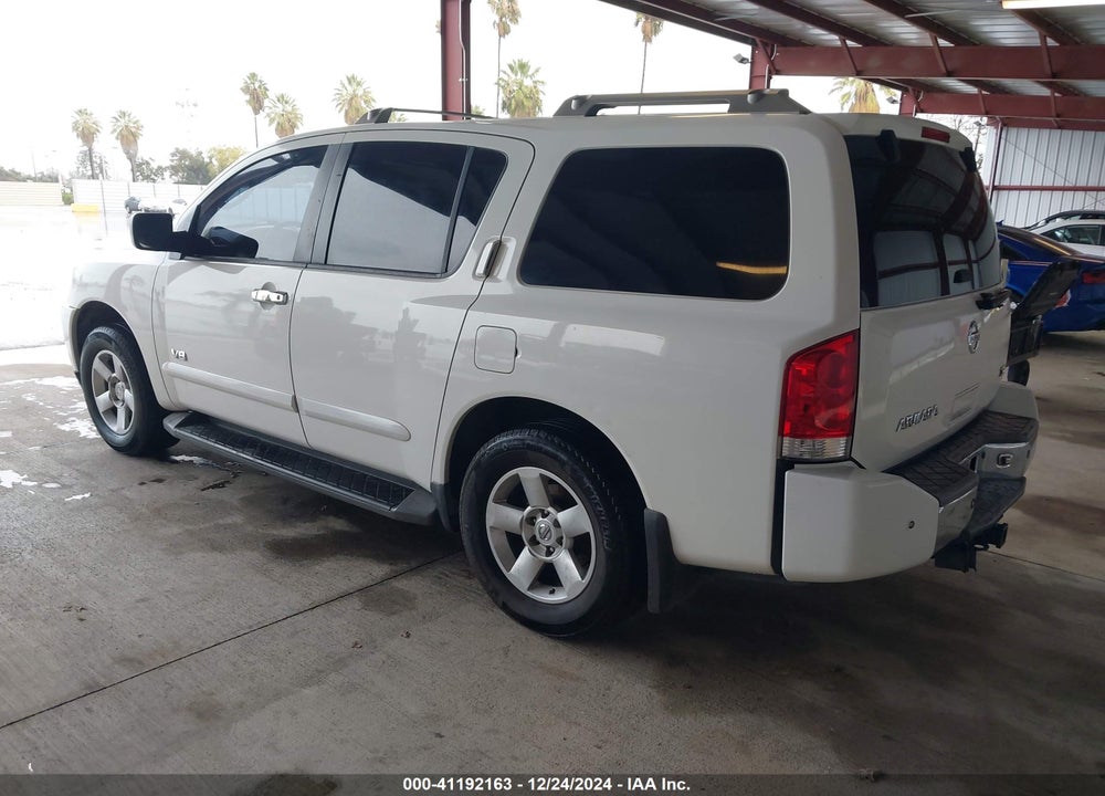 2007 NISSAN ARMADA SE VIN: 5N1AA08C07N703834