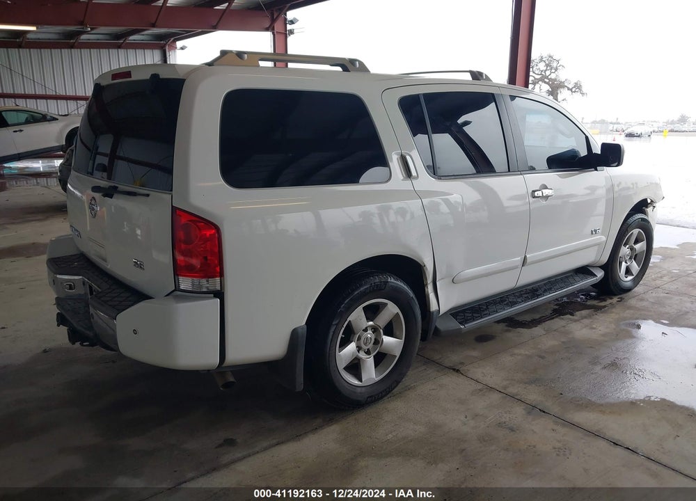 2007 NISSAN ARMADA SE VIN: 5N1AA08C07N703834