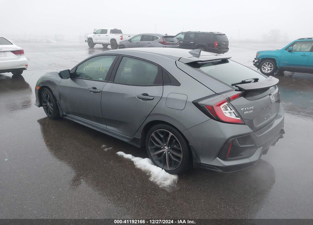 2021 HONDA CIVIC VIN: SHHFK7H4XMU212043