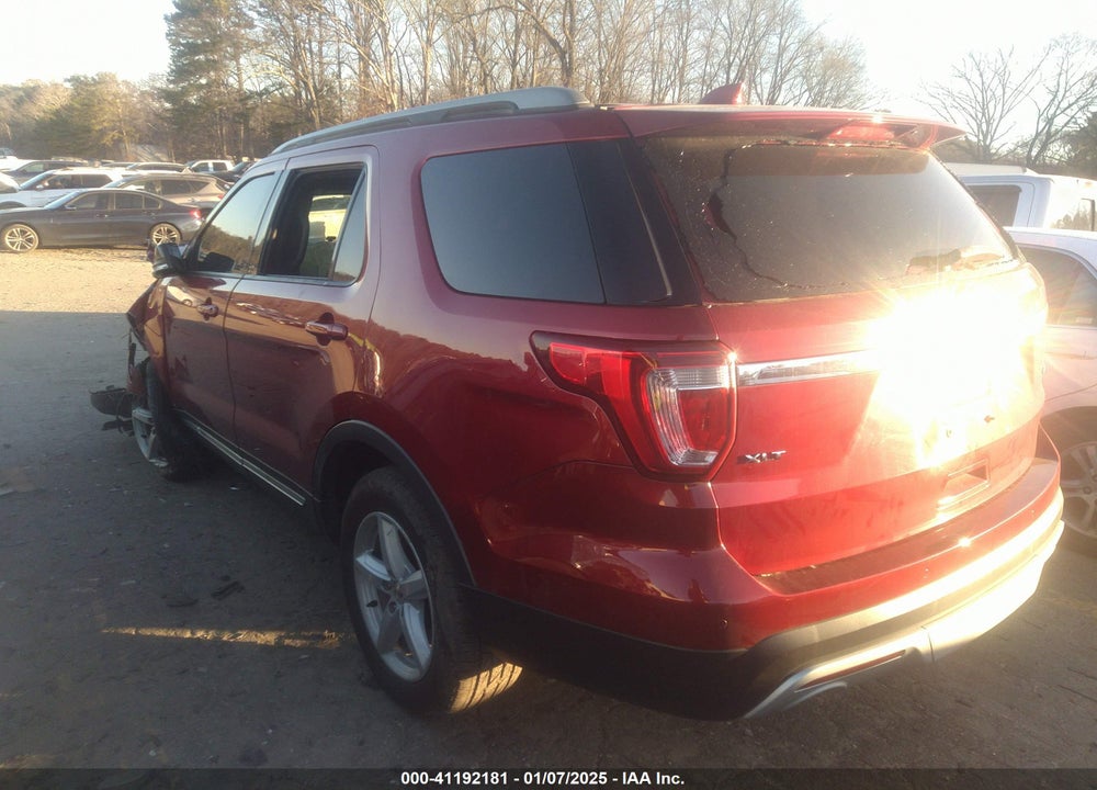 2017 FORD EXPLORER XLT VIN: 1FM5K8D87HGD84551