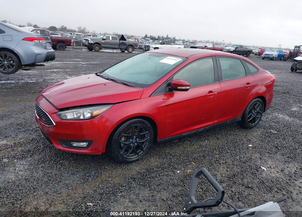 2016 FORD FOCUS VIN: 1FADP3F21GL234718