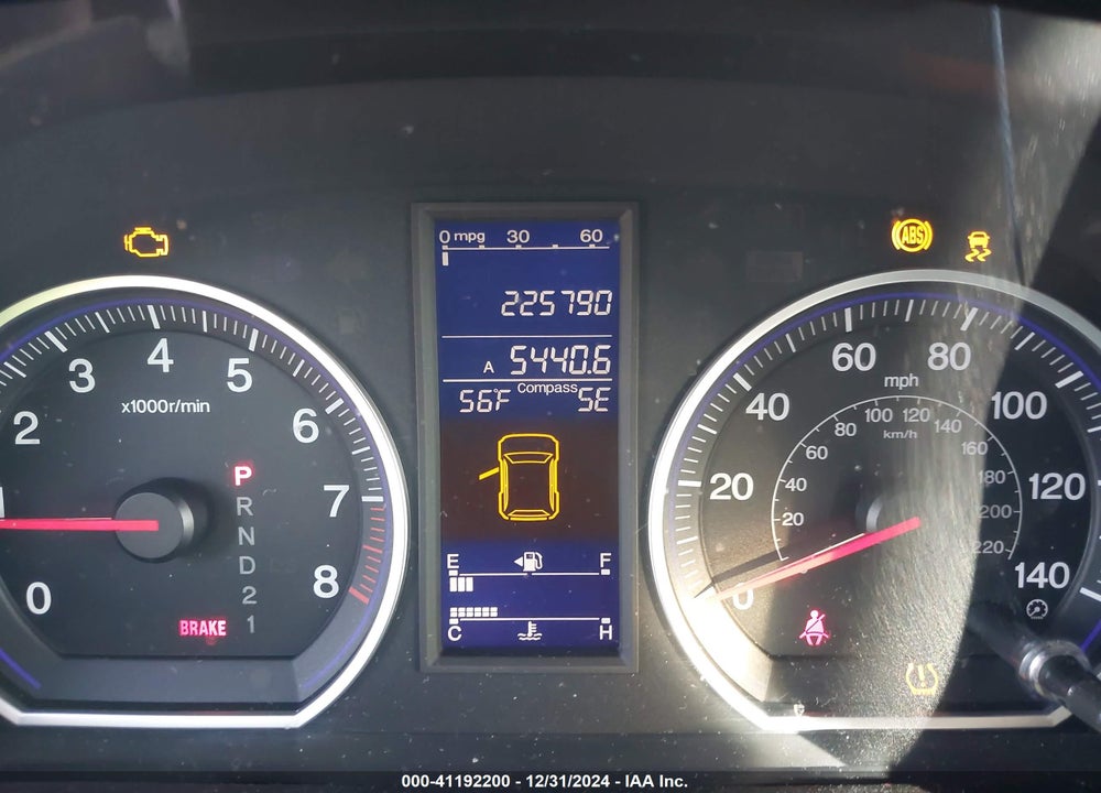 2010 HONDA CR-V EX VIN: 5J6RE4H50AL093371