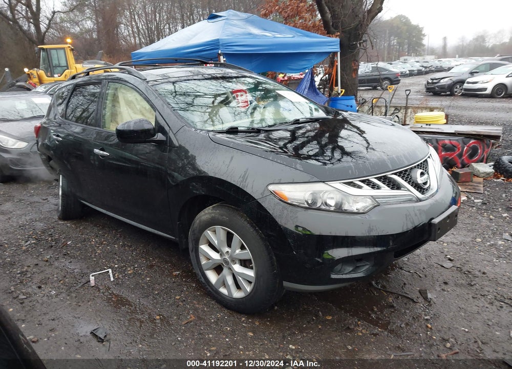 2012 NISSAN MURANO SL VIN: JN8AZ1MW7CW231417