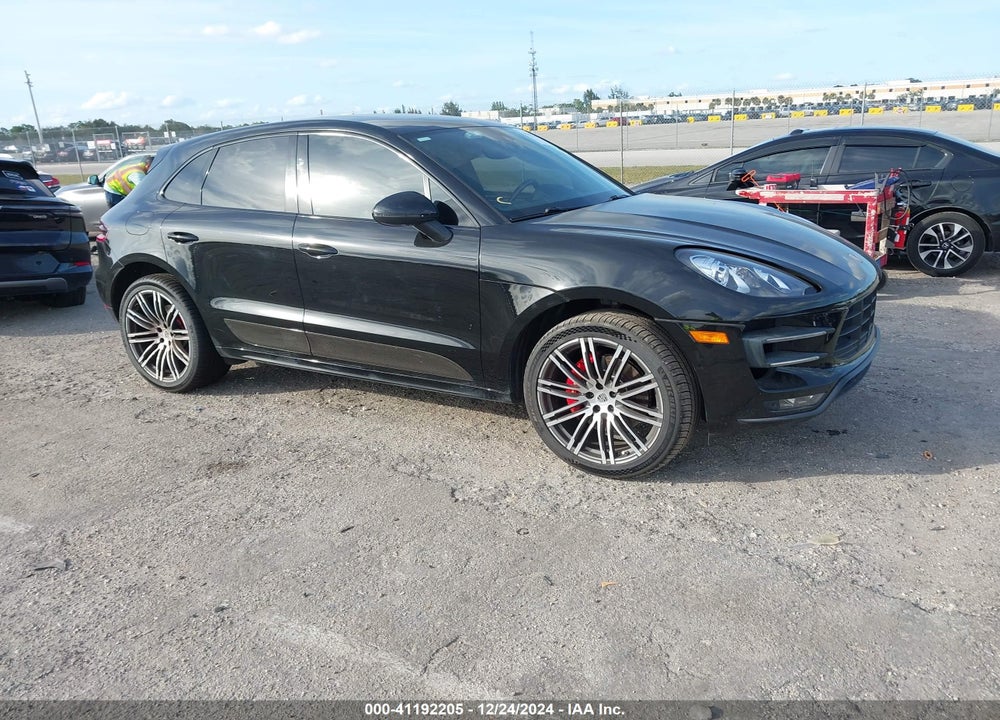 2017 PORSCHE MACAN TURBO VIN: WP1AF2A54HLB61419