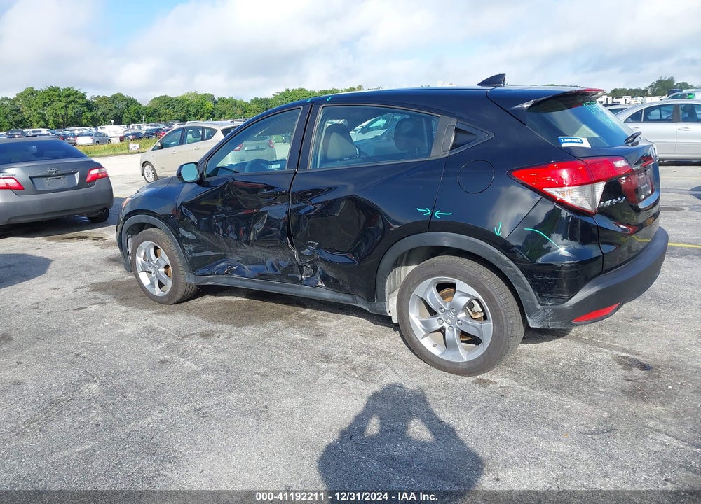2019 HONDA HR-V LX VIN: 3CZRU5H36KG708883