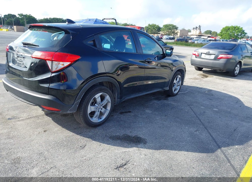 2019 HONDA HR-V LX VIN: 3CZRU5H36KG708883