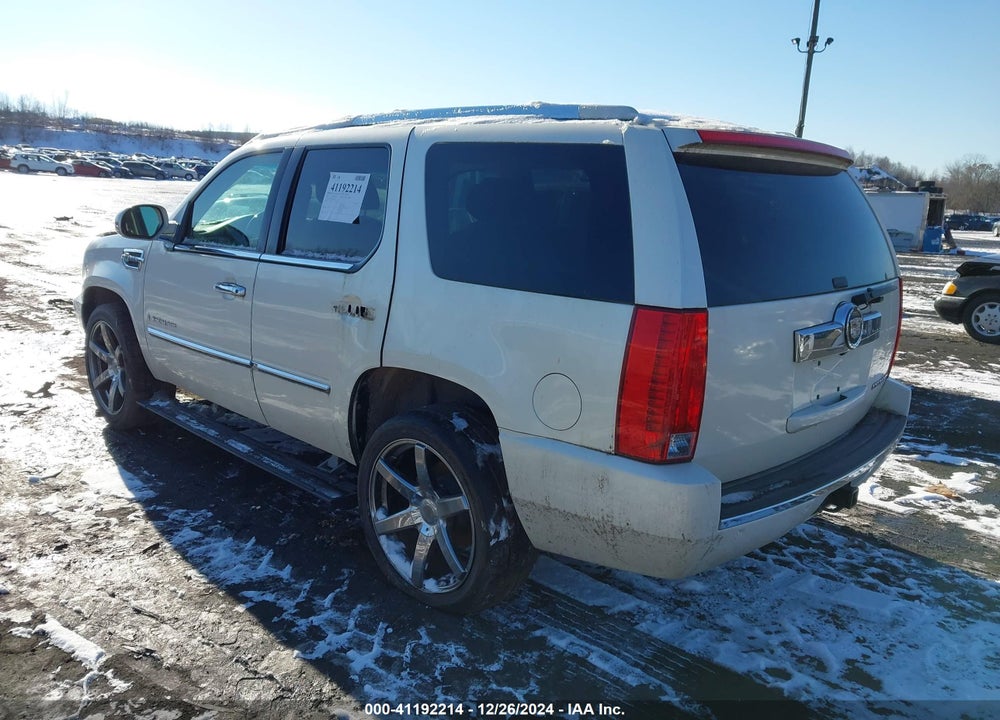 2009 CADILLAC ESCALADE HYBRID STANDARD VIN: 1GYFK33599R100257