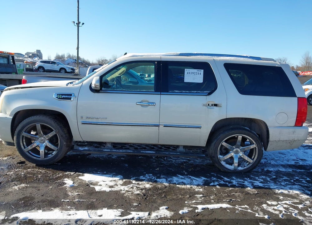 2009 CADILLAC ESCALADE HYBRID STANDARD VIN: 1GYFK33599R100257