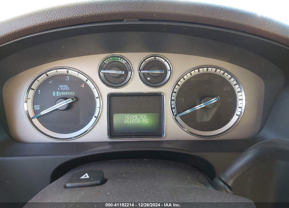 2009 CADILLAC ESCALADE HYBRID STANDARD VIN: 1GYFK33599R100257