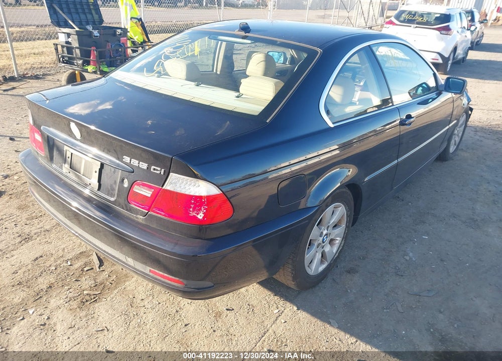 2006 BMW 325CI VIN: WBABD33476PM51128