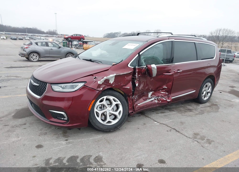2021 CHRYSLER PACIFICA LIMITED AWD VIN: 2C4RC3GGXMR553835