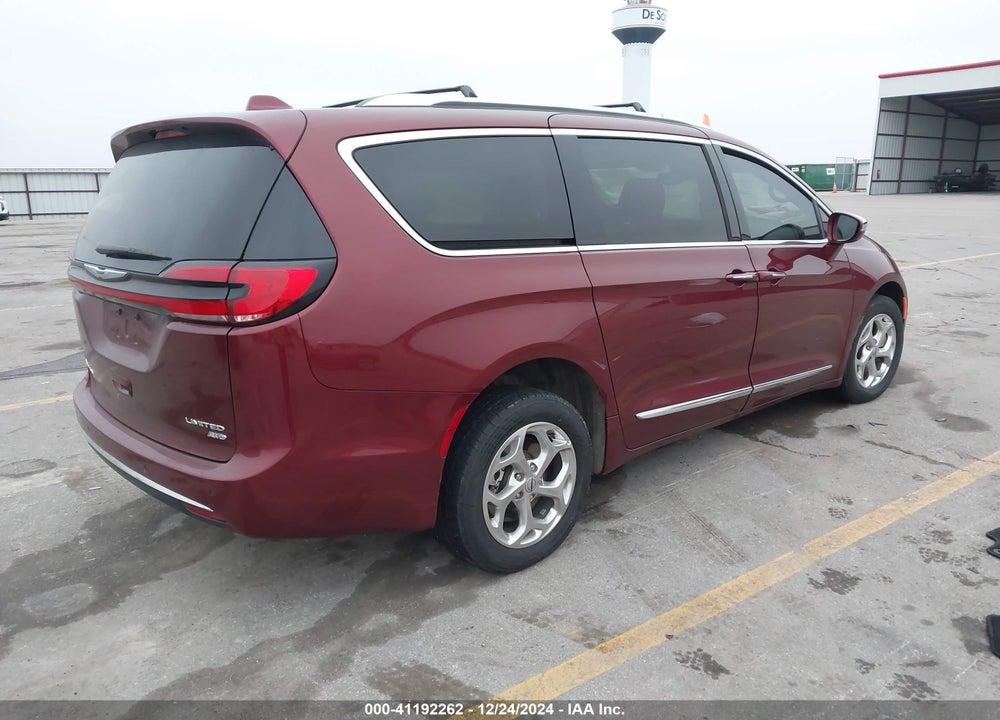 2021 CHRYSLER PACIFICA LIMITED AWD VIN: 2C4RC3GGXMR553835
