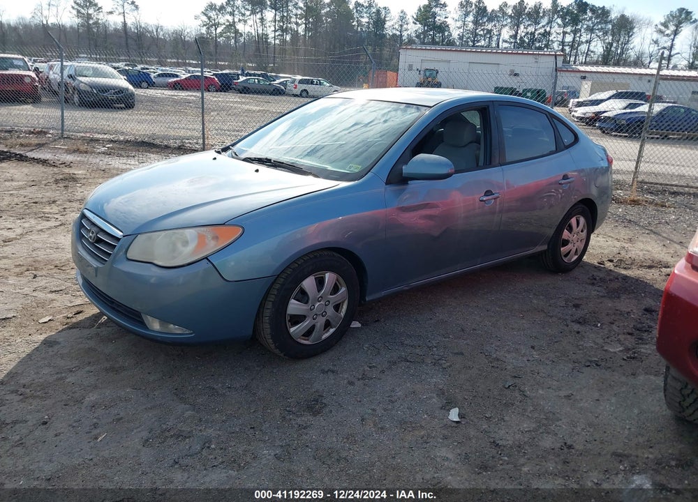 2007 HYUNDAI ELANTRA GLS/LIMITED/SE VIN: KMHDU46D47U217010