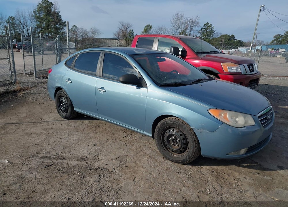 2007 HYUNDAI ELANTRA GLS/LIMITED/SE VIN: KMHDU46D47U217010